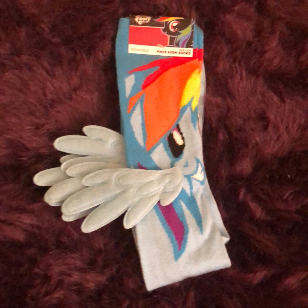 My Little Pony knee high socks